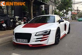 Siêu xe Audi R8 độ thân vỏ giá hơn 600 triệu tại Sài Gòn